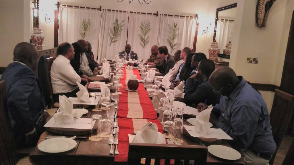 Dinner With Champion And Board Chair Dec 2017